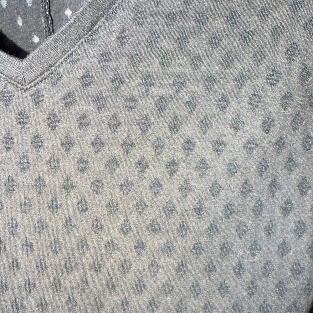 Victoria's Secret Black Textured Long Sleeve Top - Picture 4 of 5